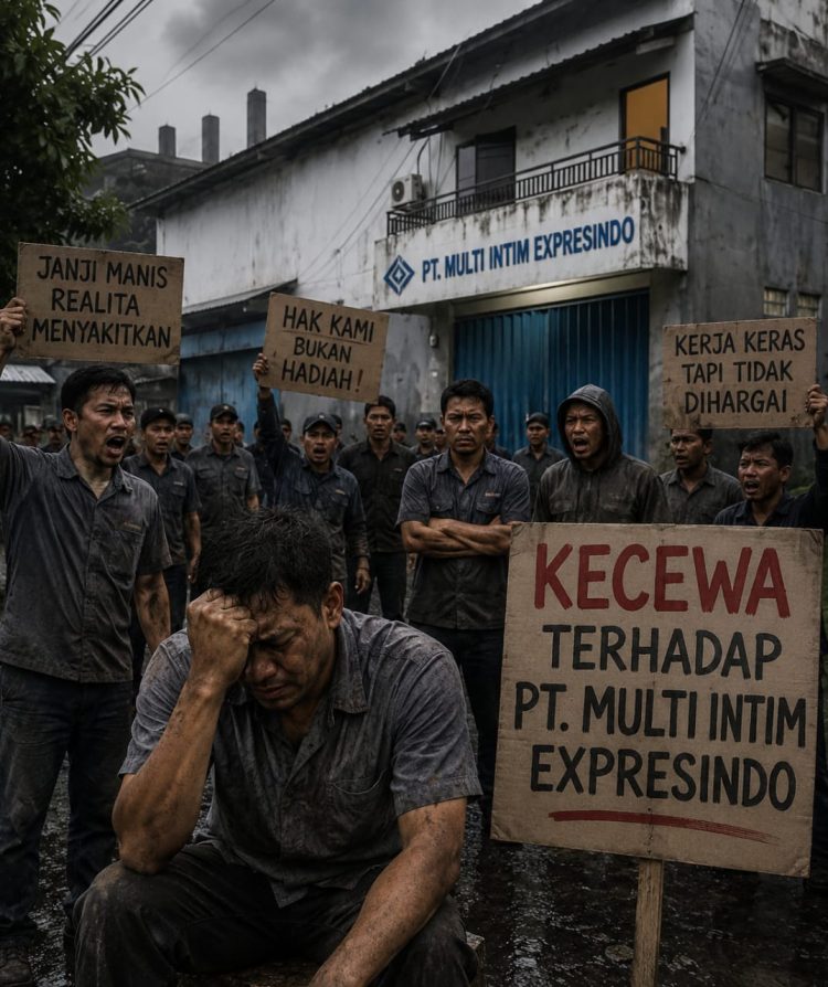 Kejahatan Terstruktur di PT. Multi Intim Expressindo Terbongkar, Buruh Diduga Hanya Dijadikan Alat Keuntungan