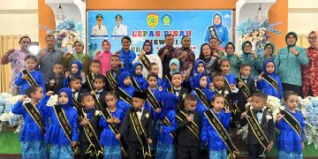PAUD Genesis Perkuat Pendidikan Anak Usia Dini, 33 Siswa Resmi Dilepas