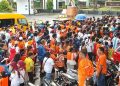 Jelang Piala Dunia, Lapangan Merdeka Dipadati Warga dalam Kegiatan Ambon Colour Fun Walk