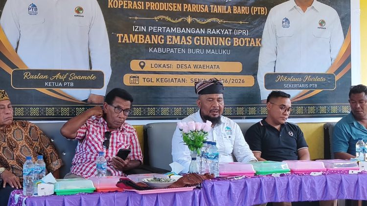 Koperasi PTB Akan Penuhi Hak Pemilik Lahan Gunung Botak