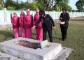 Jelang HUT Bhayangkara ke-80, Polres Buru Ziarah ke TMP Nasluwing: Mengingat Jasa Pahlawan, Memperkuat Semangat Pengabdian