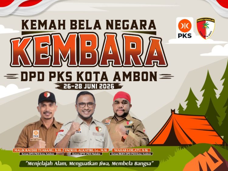 KEMBARA Jadi Wadah Pembinaan Kader, DPD PKS Kota Ambon Teguhkan Komitmen Kebangsaan