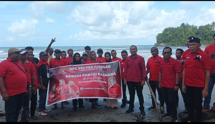Sambut Bulan Bung Karno 2026, PDI Perjuangan Gelorakan Gerakan Peduli Lingkungan dari Buru Selatan
