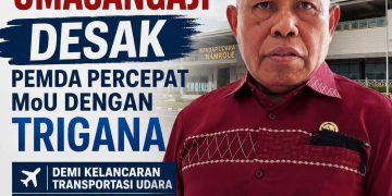 Ketua DPRD Bursel Ahmad Umasangaji Desak Pemda Percepat MoU dengan Trigana, Demi Kelancaran Transportasi Udara