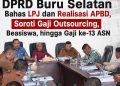DPRD Bursel Bahas LPJ dan Realisasi APBD, soroti Gaji Outsoucing, Beasiswa hingga Gaji ke-13 ASN