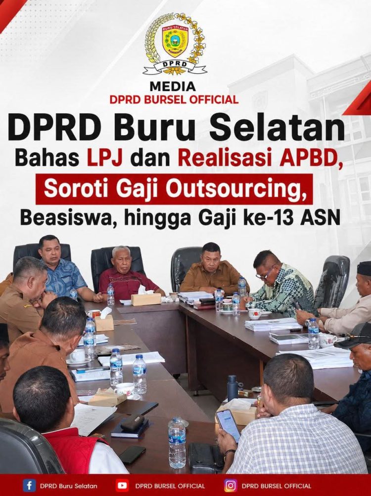 DPRD Bursel Bahas LPJ dan Realisasi APBD, soroti Gaji Outsoucing, Beasiswa hingga Gaji ke-13 ASN
