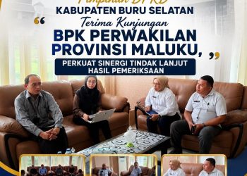 Pimpinan DPRD Buru Selatan Terima Kunjungan BPK Perwakilan Provinsi Maluku, Perkuat Sinergi Tindak Lanjut Hasil Pemeriksaan
