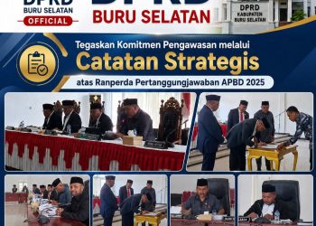 Paripurna DPRD Buru Selatan Tegaskan Komitmen Pengawasan melalui Catatan Strategis atas Ranperda Pertanggungjawaban APBD 2025
