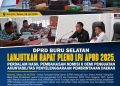 DPRD Buru Selatan Lanjutkan Pembahasan LPJ APBD 2025, Perkuat Sinergi demi Tata Kelola Pemerintahan yang Lebih Baik