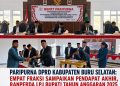 Empat Fraksi Setujui LPJ Bupati dengan Catatan Kritis, Wujud Komitmen Bersama Membangun Buru Selatan