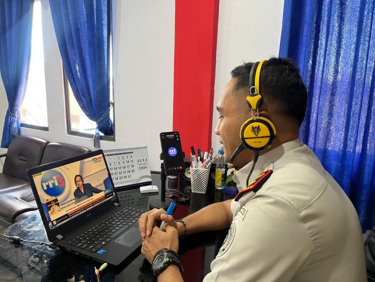 Kalapas Wahai Jadi Narasumber RRI Pro 3 Jakarta, Bahas Nobar Piala Dunia di dalam Lapas