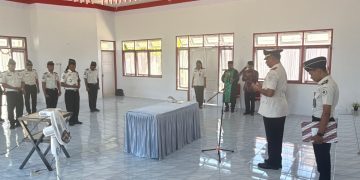 Perkuat Organisasi, Kalapas Namlea Lantik  Dua Pejabat Eselon V