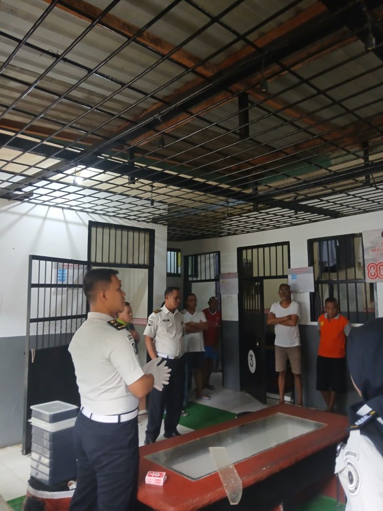 Rutan Ambon Intensifkan Sidak Rutin Demi Menciptakan Lingkungan yang Aman dan Tertib