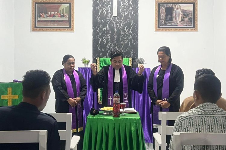 Warga Binaan Lapas Wahai Perkuat Iman dan Karakter lewat Ibadah Perjamuan Kudus