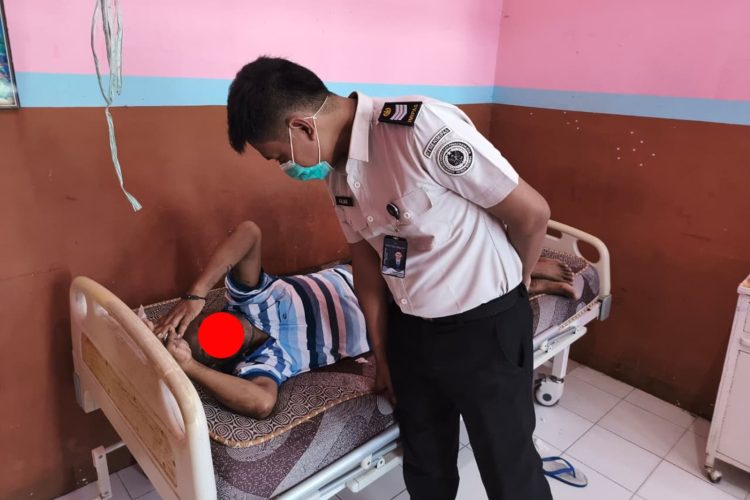 Utamakan Kemanusiaan, Warga Binaan Lapas Wahai Dirujuk ke Puskesmas Perawatan