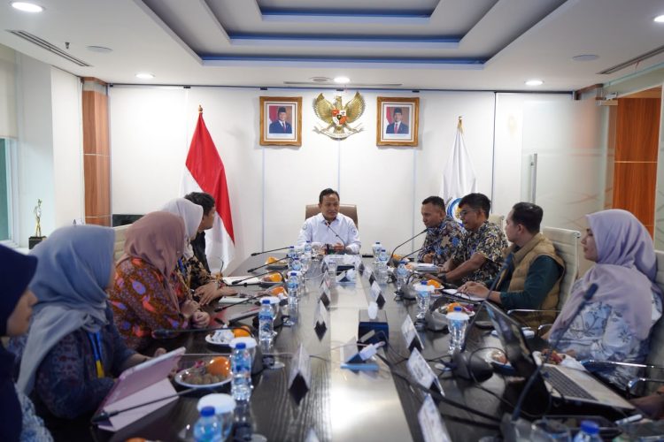 Audiensi dengan Sekjen KKP, Mata Garuda LPDP Siap Kawal Pembangunan 1.369 Kampung Nelayan Merah Putih