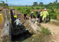 Karya Bakti Saluran Irigasi Persawahan di Desa Waetele, Dukung Percetakan Sawah Rakyat