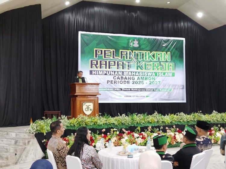 Wali Kota Ambon Bodewin Wattimena: HMI Harus Menjadi Mitra Kritis dan Solutif dalam Membangun Kota