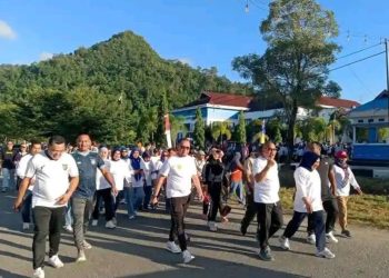 HUT ke-18 Kabupaten Buru Selatan Digelar Sederhana, Jalan Santai dan Layanan Kesehatan Jadi Wujud Kebersamaan Masyarakat
