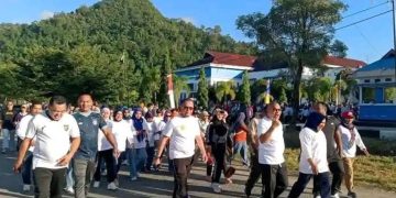 HUT ke-18 Kabupaten Buru Selatan Digelar Sederhana, Jalan Santai dan Layanan Kesehatan Jadi Wujud Kebersamaan Masyarakat