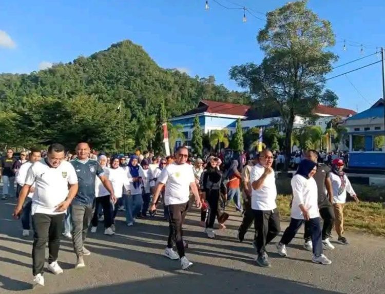 HUT ke-18 Kabupaten Buru Selatan Digelar Sederhana, Jalan Santai dan Layanan Kesehatan Jadi Wujud Kebersamaan Masyarakat