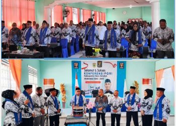 Bupati La Hamidi Buka Konferensi PGRI XXIII, Perkuat Peran Guru Menuju Indonesia Emas
