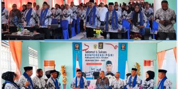 Bupati La Hamidi Buka Konferensi PGRI XXIII, Perkuat Peran Guru Menuju Indonesia Emas