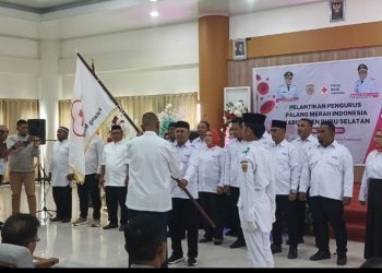 Pengurus PMI Bursel Periode 2026–2031 Resmi Dilantik, Fokus Perkuat Layanan Kemanusiaan dan Bank Darah
