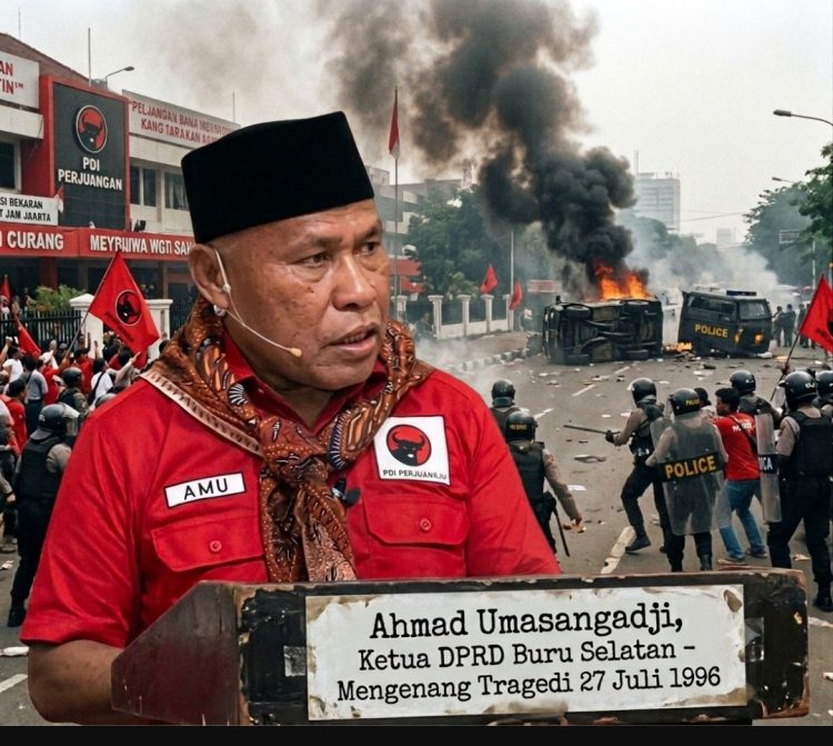 Nobar Film Kudatuli Ketua DPRD Bursel, Ahmad Umasangadji Ajak Kader PDIP Rawat Semangat Perjuangan dan Tetap Solid di Bawah Kepemimpinan Megawati