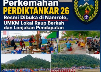 Perdik Tankar 2026 Gerakkan UMKM Buru Selatan, Ribuan Peserta Jadi Berkah bagi Pedagang Lokal