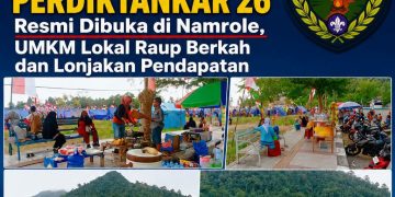 Perdik Tankar 2026 Gerakkan UMKM Buru Selatan, Ribuan Peserta Jadi Berkah bagi Pedagang Lokal