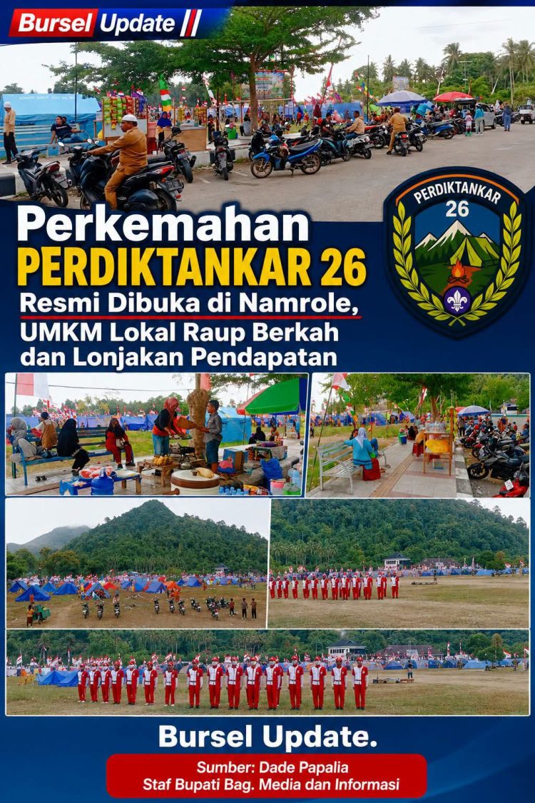 Perdik Tankar 2026 Gerakkan UMKM Buru Selatan, Ribuan Peserta Jadi Berkah bagi Pedagang Lokal