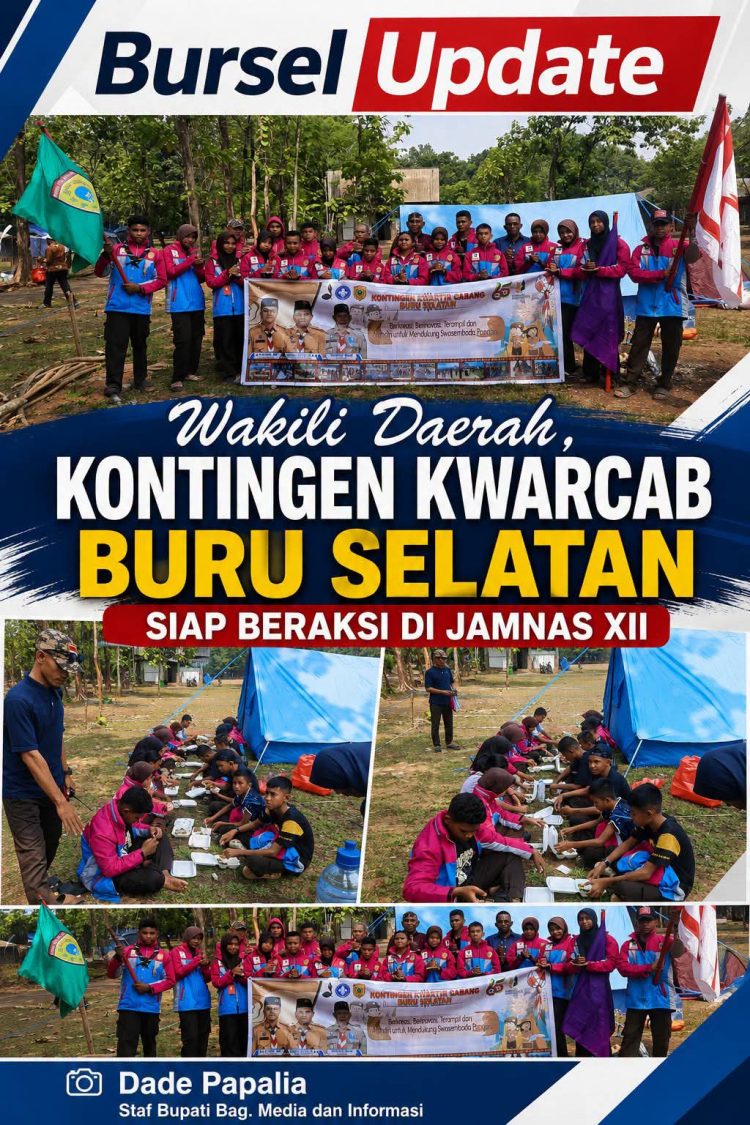 Wakili Daerah, Kontingen Kwarcab Buru Selatan Siap Beraksi di Jamnas XII 2026