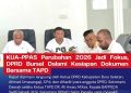KUA-PPAS Perubahan 2026 Jadi Fokus, DPRD Bursel Dalami Kesiapan Dokumen Bersama TAPD