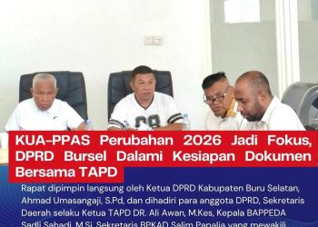 KUA-PPAS Perubahan 2026 Jadi Fokus, DPRD Bursel Dalami Kesiapan Dokumen Bersama TAPD