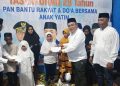 Ketua DPD PAN Buru Selatan Ahmadan Loilatu Santuni 280 Anak Yatim