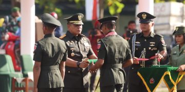 Lantik 175 Prajurit Bintara Infanteri, Pangdam XV/Pattimura Tekankan Mental Petarung Prima