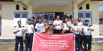 Wujud Kepedulian Nyata, Lapas Namlea Gandeng RSUD Namlea Gelar Bakti Sosial Donor Darah Jelang HUT Ke-81 RI