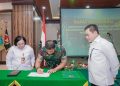 Perkuat Ketahanan Pangan di Maluku dan Maluku Utara, Kodam XV/Pattimura dan Kementan RI Teken PKS Cetak Sawah