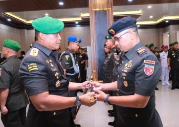 ‎‎Pangdam XV/Pattimura Pimpin Pergantian Pejabat Kodam, Tekankan Semangat dan Tanggung Jawab