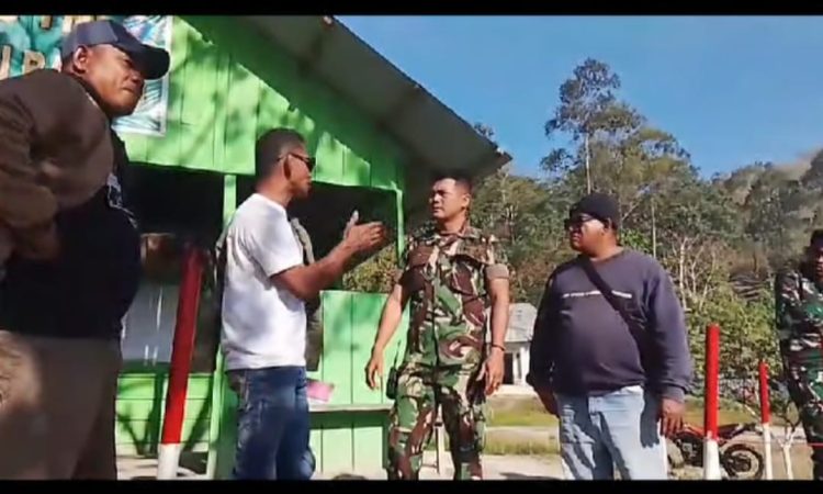 Danpos Anahoni Halangi Koperasi PTB Masukkan Alat Berat ke GB Untuk Lakukan Pembersihan di Lokasi IPR