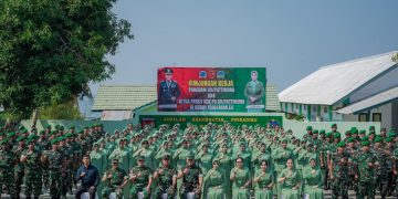 Kunker ke Kodim 1506/Namlea, Pangdam XV/Pattimura Tekankan Prajurit Petarung dan Keamanan Pangkalan