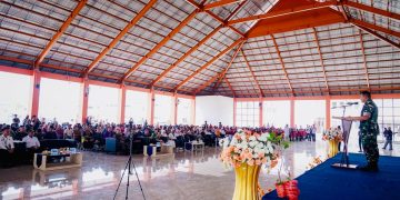 Dorong Siswa Menjadi Generasi Emas, Pangdam XV/Pattimura Hadiri Open House SR Terintegrasi 1 Maluku Tengah
