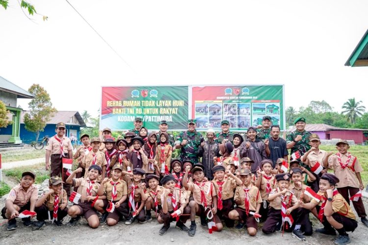 Bakti TNI AD Kodam XV/Pattimura Tahun 2026 Ditutup, Pengabdian Tanpa Batas Untuk Masyarakat Maluku