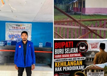 Ismail Umasugi Desak Dinas Pendidikan Buru Selatan Segera Selesaikan Pemalangan SD Negeri 09 Namrole