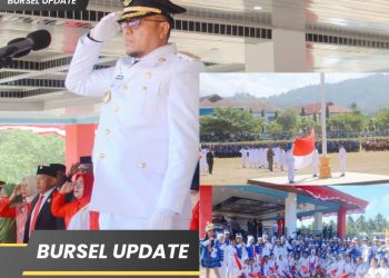 Bupati La Hamidi Pimpin Upacara HUT ke-81 RI di Buru Selatan, Semangat Kemerdekaan Terpancar dari Namrole