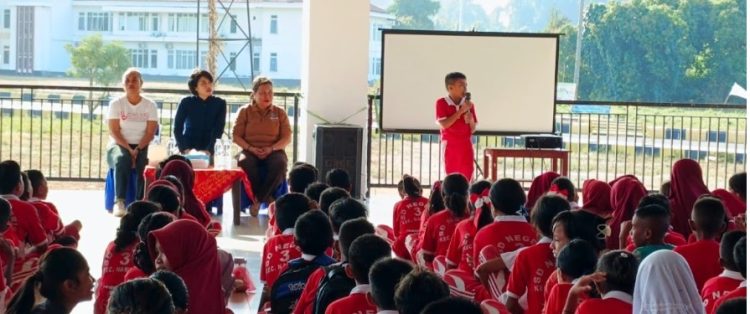 SDN 03 Namrole Edukasi Siswa Cegah Bullying dan Kekerasan Seksual