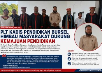Demi Masa Depan Anak Bangsa, Kadisdik Buru Selatan Serukan Pentingnya Menjaga Fasilitas Pendidikan