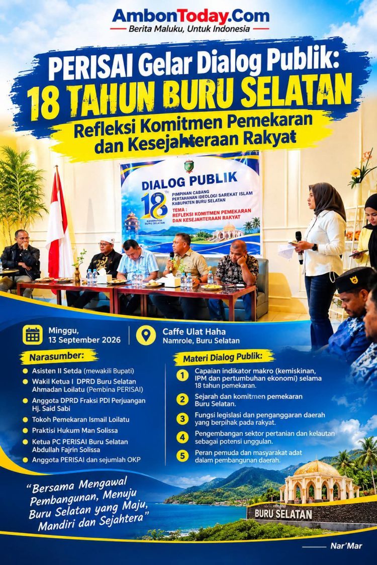 18 Tahun BurseL, PERISAI Gelar Dialog Publik: Refleksi Komitmen Pemekaran dan Kesejahteraan Rakyat