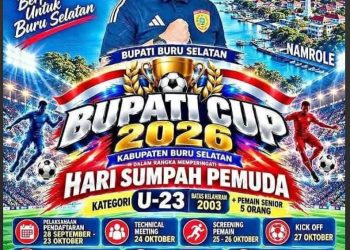 Bupati Cup 2026 Buru Selatan Segera Digelar, 24 Tim U-23 Bakal Bersaing di Namrole